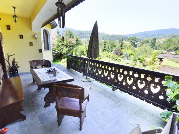 Domek nad rzeką Brenna