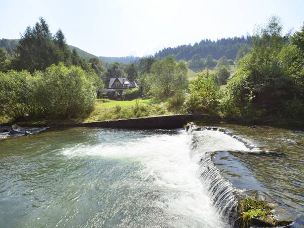 Domek nad rzeką Brenna