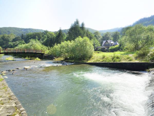 Domek nad rzeką Brenna