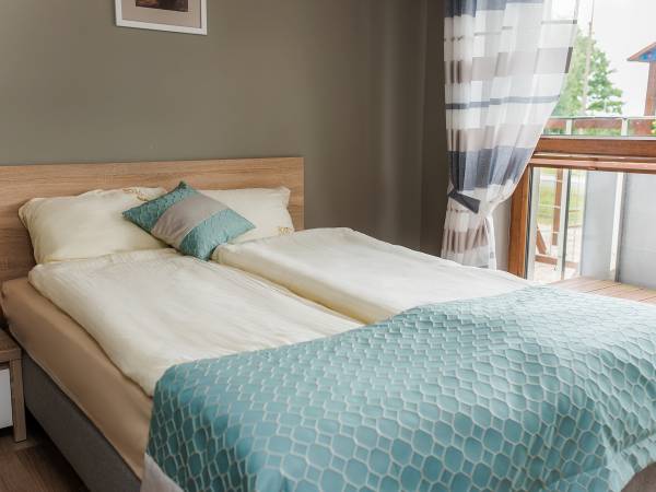 Sypialnia w apartamencie numer 3