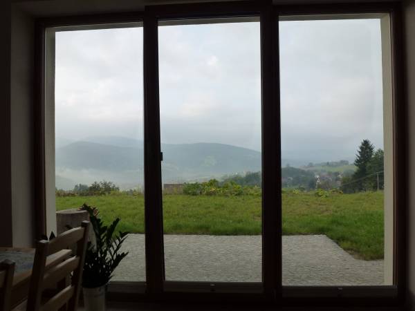 Widok z Panoramicznego okna