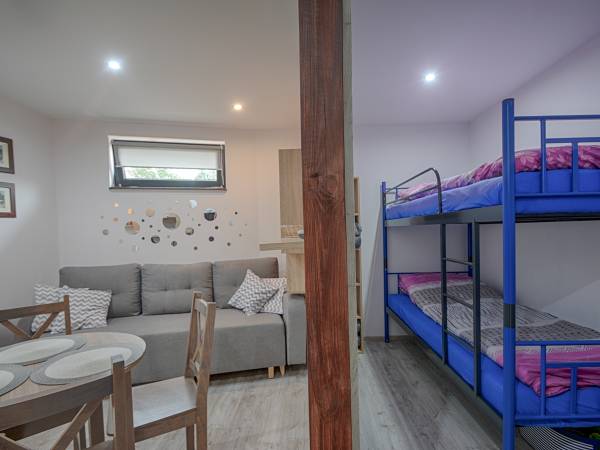 miejsca sypialne w domku