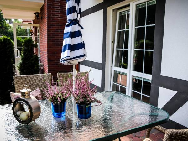 Tarasy w apartamentach na parterze