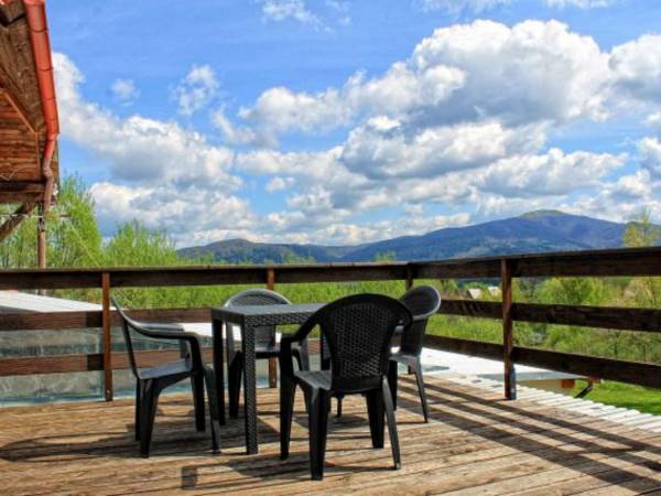 Widok z werandy domu nr 0 