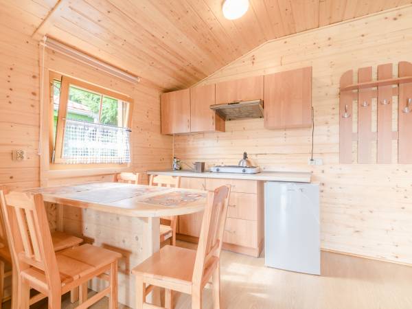 aneks kuchenny w domku 1-pomieszczeniowym