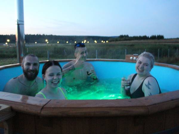 Biały Łabędź domki całoroczne