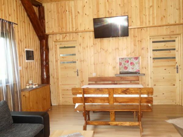 Pokój dzienny w domku parterowym