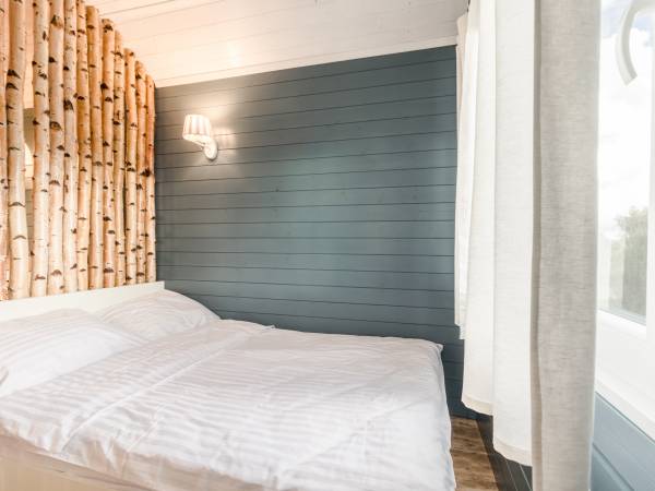 Sypialnia malżeńska domek letniskowy