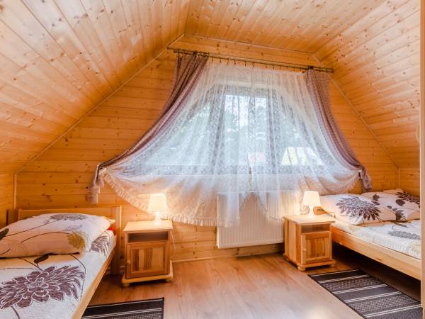 Domki Mielno 8 osobowe, blisko morza, cisza, idealne dla rodzin - sypialnia.