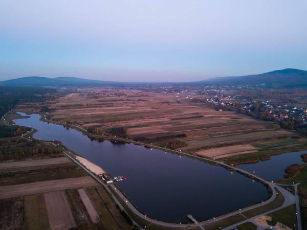 Biały Łabędź domki całoroczne