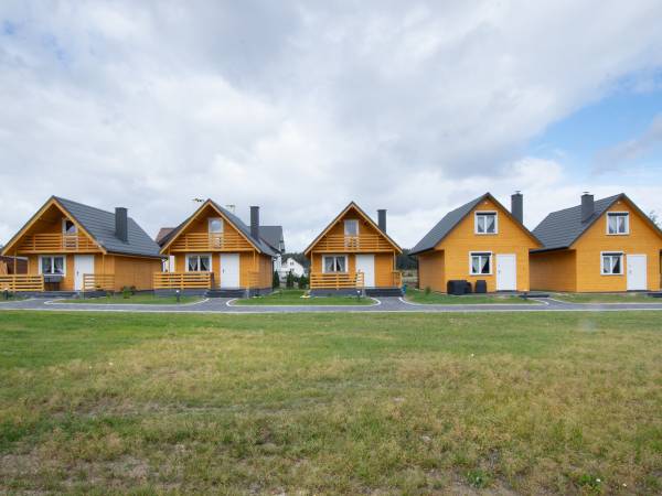 Biały Łabędź domki całoroczne