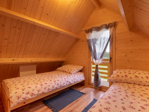 Domek 6 osobowy sypialnia 