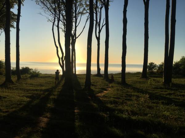 Magiczny widok z klifu