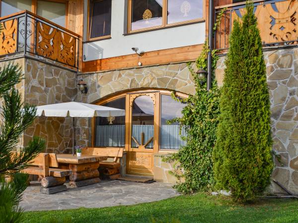 przed apartamentem Tatrachata