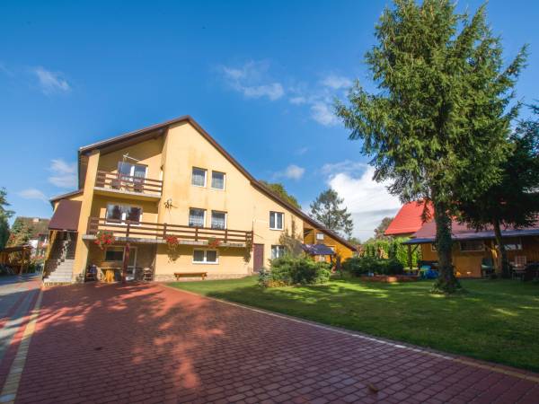 duża działka, pozwala znaleźć ciszę i spokój