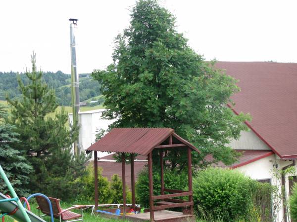 Piaskownica z daszkiem