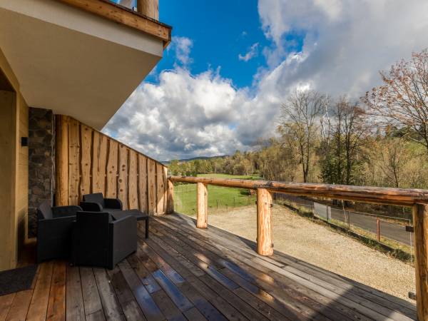 Taras przy apartamencie