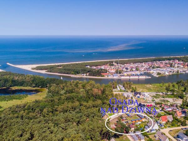 Osada Nad Dziwną domki nad morzem