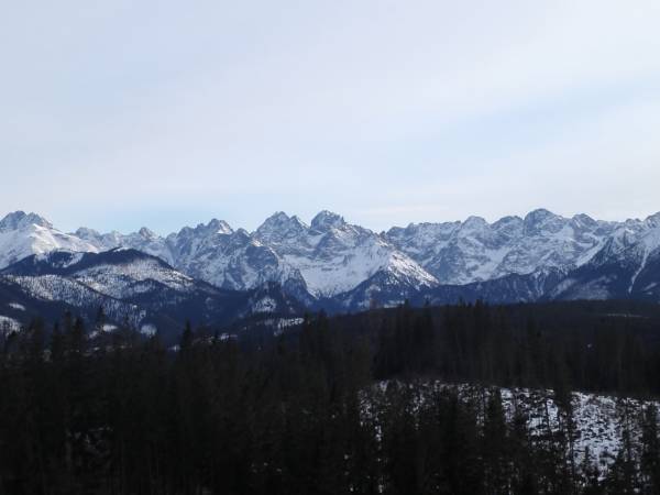 widok z balkonu-Gerlach ,Ganek ,Wysoka ,Rysy,Wołowy Grzbiet,Mięguszowieckie Szczyty