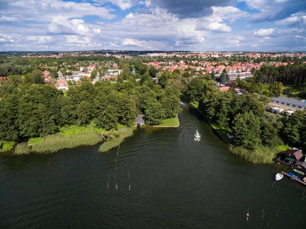 Całoroczny domek nad jeziorem