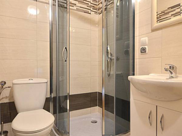 MUROWANY DOMEK LETNISKOWY ( łazienka)