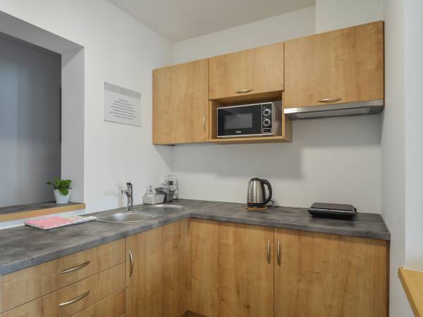 Aneksy kuchenne na korytarzach 