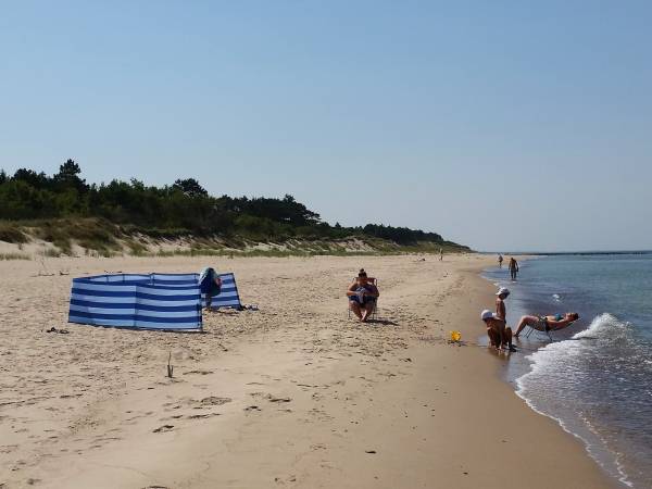 plaża dąbki uzdrowisko