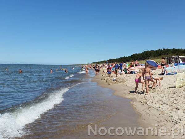 plaża dąbki uzdrowisko