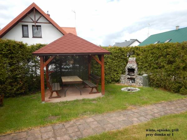wiata, grill, ognisko przy Domku nr 1