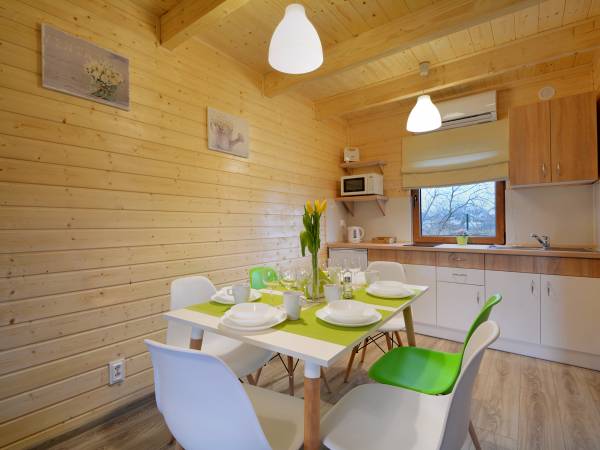 pokój gościnny z aneksem kuchennym