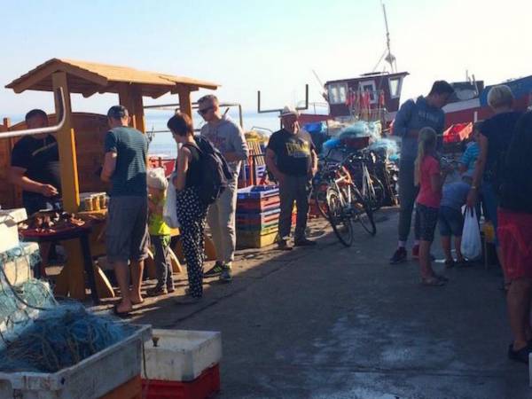 ryby z kutra w Chłopach