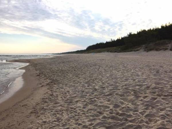 plaża w Mielenku