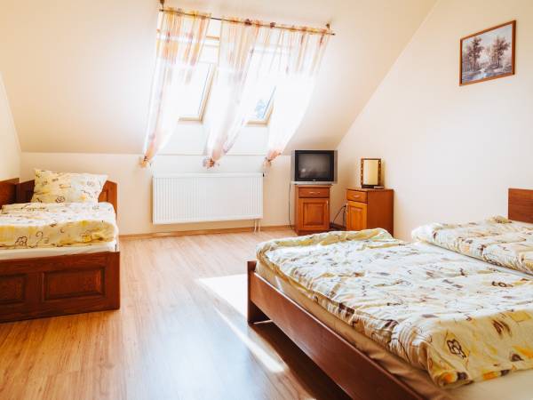 Apartament III - Pokój trzyosobowy z TV