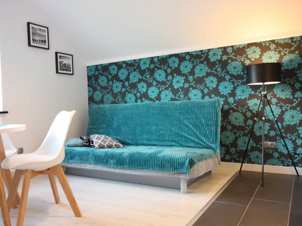 Apartament dwupokojowy skandynawski