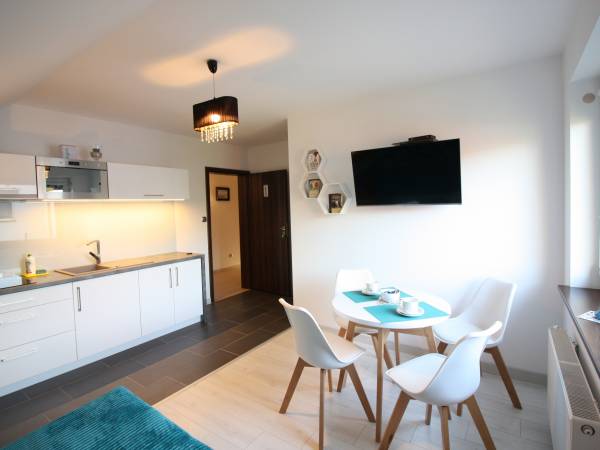 Apartament dwupokojowy skandynawski