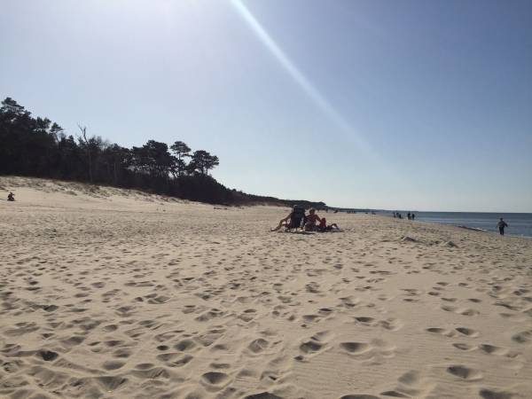 Plaża w Unieściu - Baltico