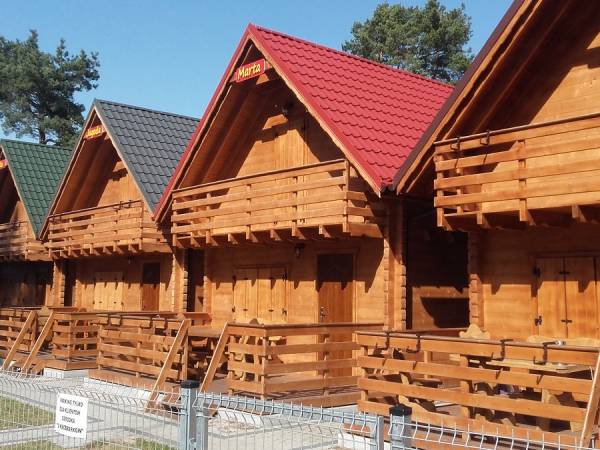 Domki drewniane u Kaczmarków