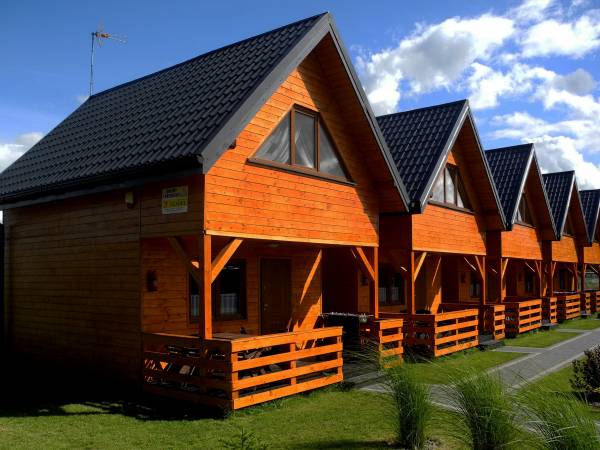 Lato Gąski - Drewniane domki letniskowe