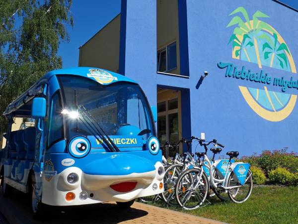 Migdałek i rowery już czekają
