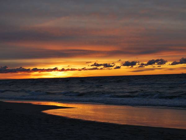Plaża w Mielenku.