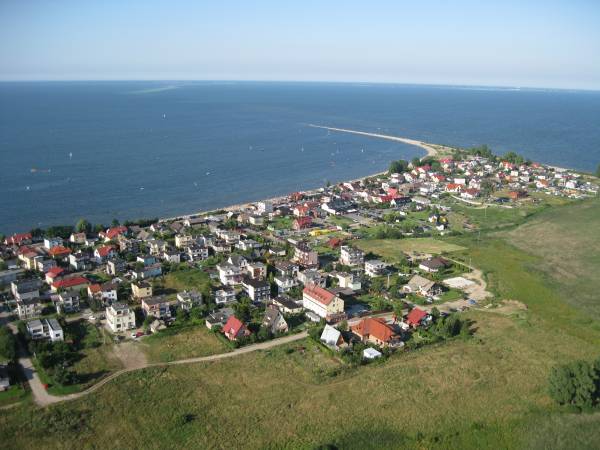 Rewa widok z motolotni