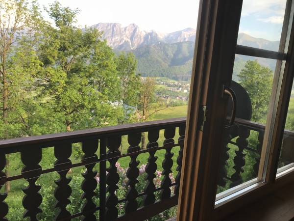 Widok z okna pokoju 1