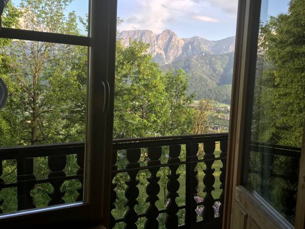 Widok z balkonu pokoju 3