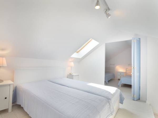 Część sypialniana na antresoli