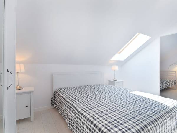 Część sypialniana na antresoli