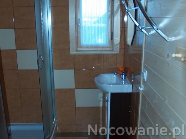 Łazienka w domku nr.2 i3 są identycz