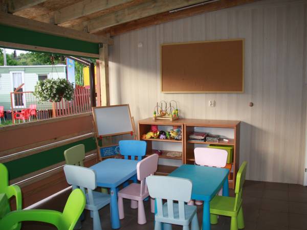 kącik dla dzieci na świetlicy