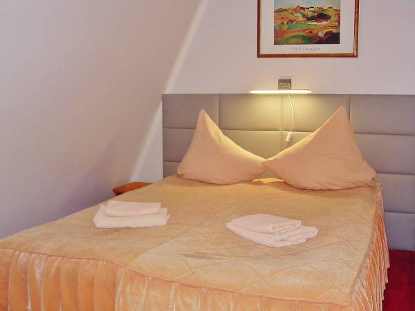 Pokój ( nr5) studio dla 2-4 osób z łózkiem małżeńskim ( lub 2 pojde. na życzenie), kanapą rozkładaną