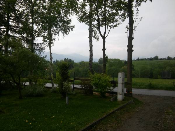 widoki z domku:) Szanowni goście nasz dom otaczają drzewa. Nie wycinamy ich dla widoków były przed nami