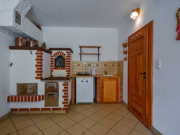 Pokój z piecem - aneks